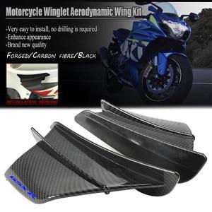 스즈키 하야부사 GSX-R1000 S1000 GSX-R750 GSX250R Katana 바이크 오토바이 윙렛 공기 역학 윙 키트 스포
