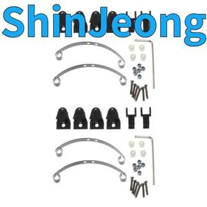 납품전문 WPL Henglong B14 B16 B24 B36 우랄 Q60 Q61 Q62 Q63 4X4 6X6 트럭 및 크로우용 2X 스틸 리프 스