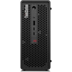 인텔 코어 i7-14700 vPro 프로세서, 32GB RAM, 1TB SSD, NVIDIA T1000 8GB 그래픽, WiFi 6, 썬더볼트 4, Windows 11 Pro가 탑재된 Lenovo ThinkStation P3 초소형 폼 팩터 워크스테이션