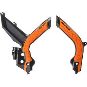 Acerbis XGrip 프레임 가드 - 블랙/16 오렌지(2783155229), 원 사이즈