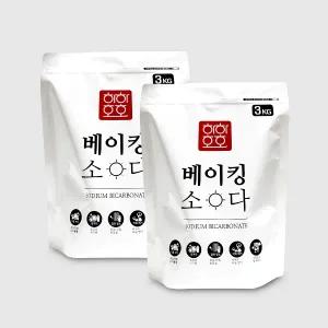 자연담은 프레워시 베이킹소다 3kg * 2개 대용량