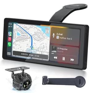 Carplay 차량용 스크린 9.26인치 휴대용 터치 자동차 스테레오 무선 카플레이 안드로이드 자동 백업 카메라
