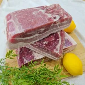 수입산 통삼겹살 수육용삼겹살 5KG (냉동)(돼지등뼈2키로 오돌뼈슬라이스500g 서비스)