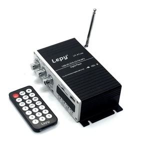 블루투스 Lepy LP - A7USB 파워 앰프, 12V3A 전원 및 오디오 케이블 포함, 가정용 차량용 다기능 FM SD MP3