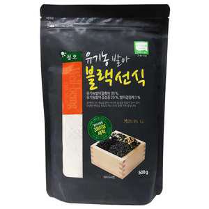 청오건강 청오 유기농 발아 블랙 선식 500g 이강산닷컴