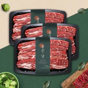 [롯데백화점]웰던푸드코리아 웰던푸드 호주산 LA갈비 3kg (1kg x 3팩,냉동)
