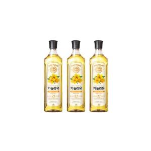 사조해표 카놀라유 900ml 3개