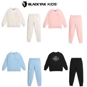 [롯데백화점]블랙야크 키즈 아동 공용 트레이닝 맨투맨세트,BKC저스틴맨투맨세트OV