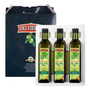 델비엔토 엑스트라버진 올리브유 500ml 3P 선물세트 안전포장