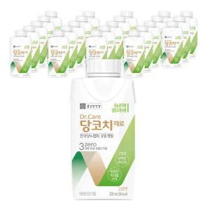 종근당건강 닥터케어 당코치 제로 당뇨 환자 영양식 200ml 24입