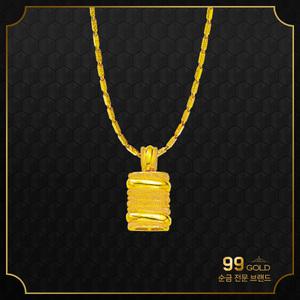 153골드 [최신]24K 순금 패션 SG3297 목걸이 10돈(체인7+펜던트3), 37.5g -기타중량 판매자검색