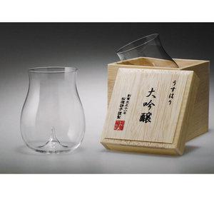 우스하리 다이긴죠 유리컵 사케잔 술잔 250ml 1개 세트