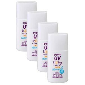 Pigeon UV Baby Milk Waterproof 피죤 UV 베이비 밀크 워터프루프 썬크림 30g 4팩