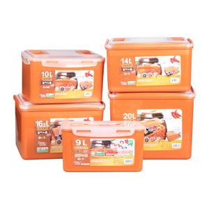 나이스락 황토진공누름통 9L~20L 장아찌 매실통 김치통 진공항아리 누름독