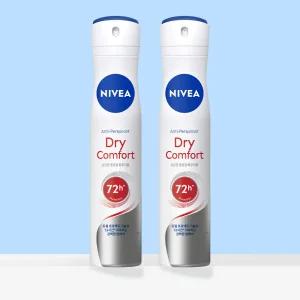 [니베아]니베아 데오드란트 스프레이 드라이 콤포트 200ml X 2개