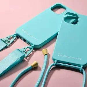 폰네크리스 폰네크리스 핸드폰케이스 스트랩 SET 실리콘 스카이