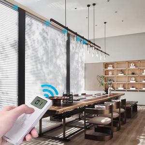 윈샵 페트라 무선 전동 방염암막 콤비블라인드 [맞춤 제작 색상 사이즈 가로 70cm~230cm x세로 120cm~250cm]