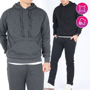 남자후드세트 봄 가을 특양면 운동복 간절기 트레이닝복
