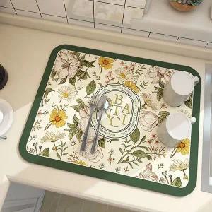 [NS홈쇼핑]1+1 디유 규조토 드라잉 주방 식기 건조 매트[34694544]