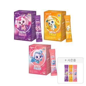 락피도 영양가득 비타젤리, 15포+아연가득면역젤리, 15포+뼈가튼튼칼슘젤리, 15포+증정(비타+면역+칼슘, 각1포(총3포))