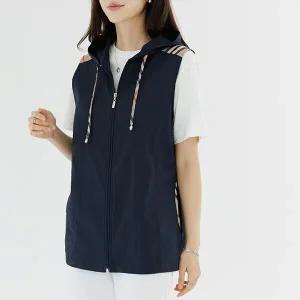 (~99size)코런배색후드베스트[여름VER] VEE3013_DC