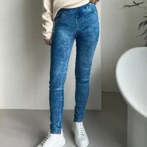 [오노마] ONM 기모 여성 데님 타이즈 돌청 스타킹 2컬러  20258946)
