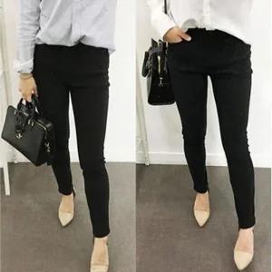 ONM 빅사이즈 기모안감 데일리 겨울 밴딩바지 보온 발열
