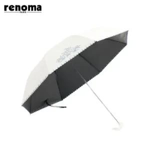 캄파눌라 자수 패턴 자외선 차단 차광율 99.9 암막 2단 수동 양우산 (우산 겸 양산) RSP-2503