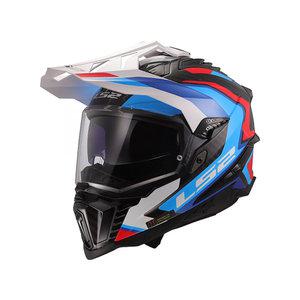 LS2 MX701 EXPLORER C FRONTIER II WHITE BLUE 유광