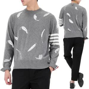 25FW 톰브라운 페더 인타르시아 풀오버 니트 MKA556A Y3039 055
