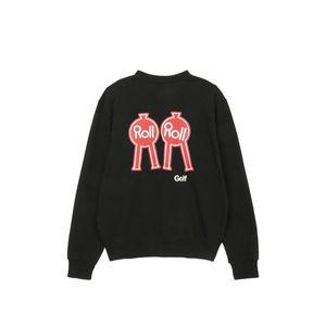 롤링롤라이 크루넥 스웨트 MTM 블랙