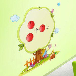 고품질 데칼 플레이 보드 아이방 벽 그림판(토끼와농부) 기타유아가구 유아가구 (WFGDHPK)