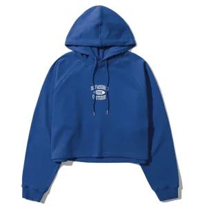 [오아이오아이컬렉션]SELF-ASSURED CROP HOODIE [BLUE]
