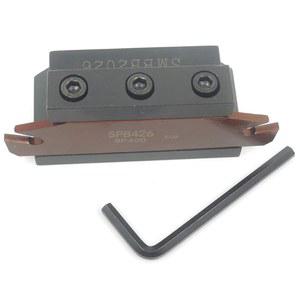 SPB426 SPB26-4mm 홈이 있는 분할 블레이드 플레이트 SMBB2026 컷오프 블록 공구 홀더