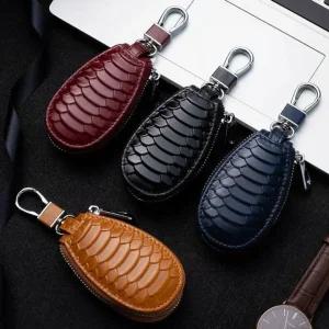 모두팜차키케이스 커버 자동차 열쇠고리 스마트 가죽 키홀더