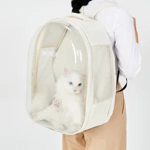 힐링타임 몽드 투명 백팩 NH-3227 / 강아지 고양이 이동가방