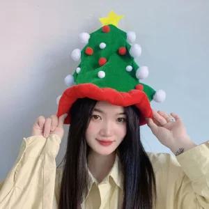 크리스마스파티 모자 코스튬 성탄 방울트리크리스마스파티 파티코스튬 코