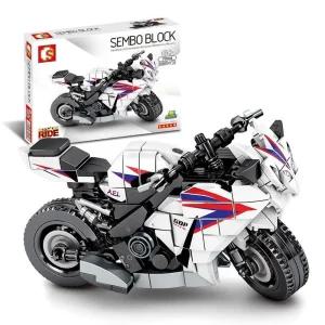 레고호환 SEMBO 오토바이 테크닉 호환 구리 시리즈 M1000RR 장식
