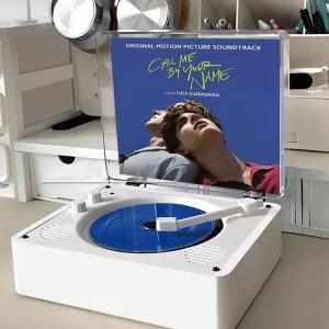 빈티지 시디플레이어 턴테이블 인테리어 블루투스 CDP CD