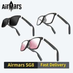 AirMars 스마트 안경 무선 블루투스 이어폰 선글라스 야외 스포츠 핸즈프리 통화 음악