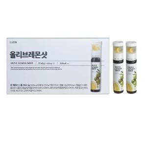 라티브 올리브레몬샷 올레샷 25ml 14병 올리브오일 캡슐