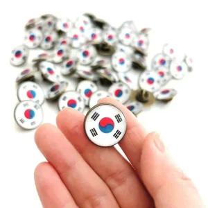 태극기 뱃지 경축일 브로치 선물 뺏지 삼일절 국경일 광복절 기념 응원 탄핵 집회 애국 한국