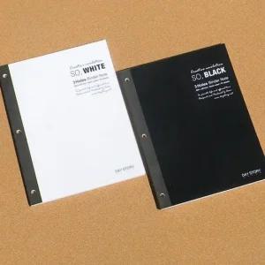 데이스토리 3공 포켓 바인더용 리필 내지 속지 1권 문구반점 3공바인더노트 3공바인더내지