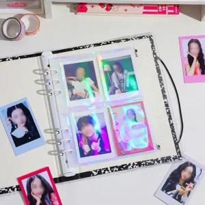 6공 포토카드 바인더 속지 10매 포카 앨범 다이어리 포카바인더 포카바인더속지 포토카드속지