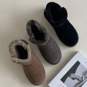 여성 겨울 방한 보온 안감 기모 털부츠 230-250 로퍼 여자워커 남자워커 여성워커 첼시부츠