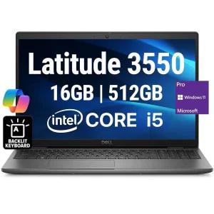 Oemgenuine 2024 델 래티튜드 3550 노트북 15.6인치 FHD 인텔 10 코어 i51335U 비트 i71270P 16GB DDR5 RAM