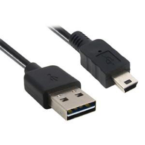 양면인식 USB 미니5핀 변환 케이블 2M 캠코더 소니 올림푸스 디카 네비 연결 잭