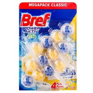브레프 변기세정제 파워액티브 레몬향50g 3입x1개