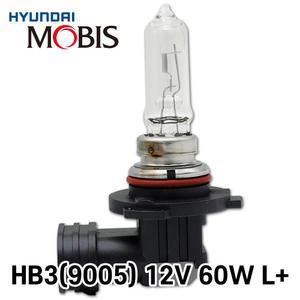 현대모비스 HB3(9005) 12V 60W 할로겐전구 자동차전구 전조등 안개등 낱개
