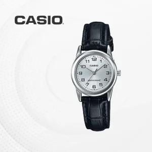 카시오 CASIO 여성 여자 가죽 손목시계 패션 커플시계 LTP-V001L-7B
